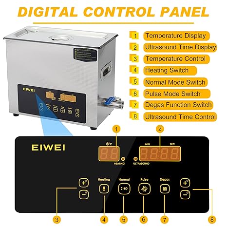 6L Ultrasonic Cleaner Dual-Frequency