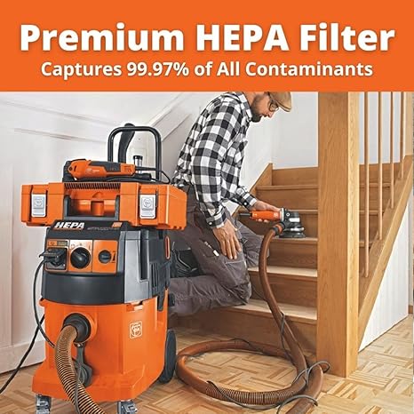 Fein Turbo II X AC HEPA Professional Wet/Dry Dust Extractor