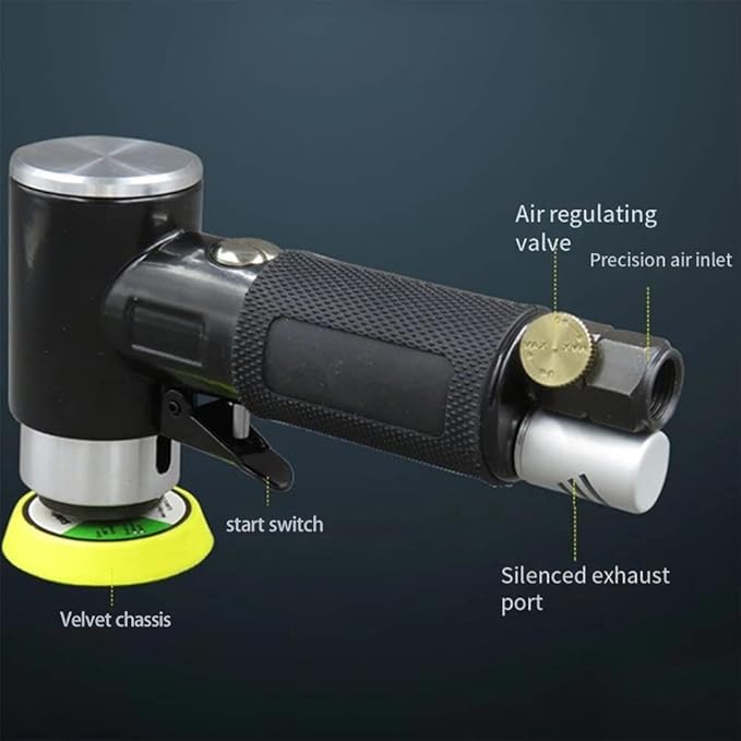 JATDHY Pneumatic Orbital Sander