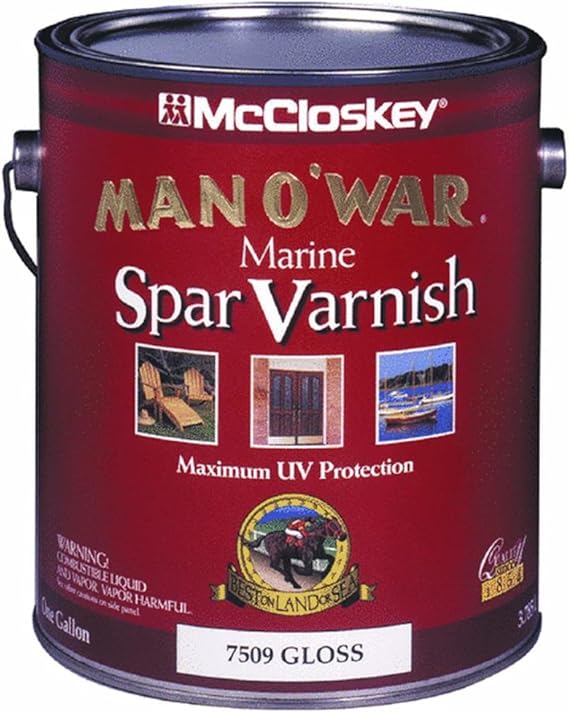 McCloskey/Valspar Man O'War Spar Marine Varnish - Gloss