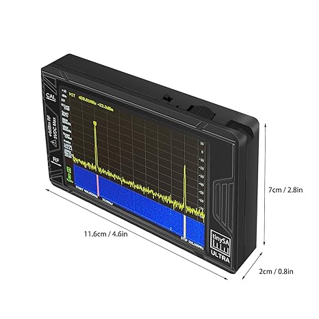 Upgraded TinySA Ultra Spectrum Analyzer