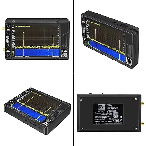 Upgraded TinySA Ultra Spectrum Analyzer