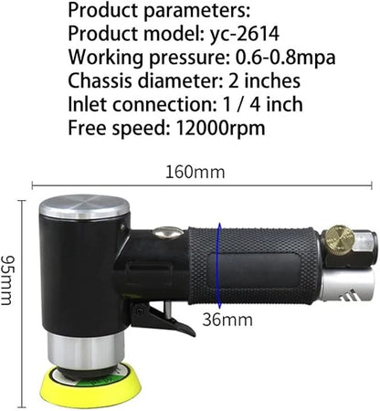 JATDHY Pneumatic Orbital Sander
