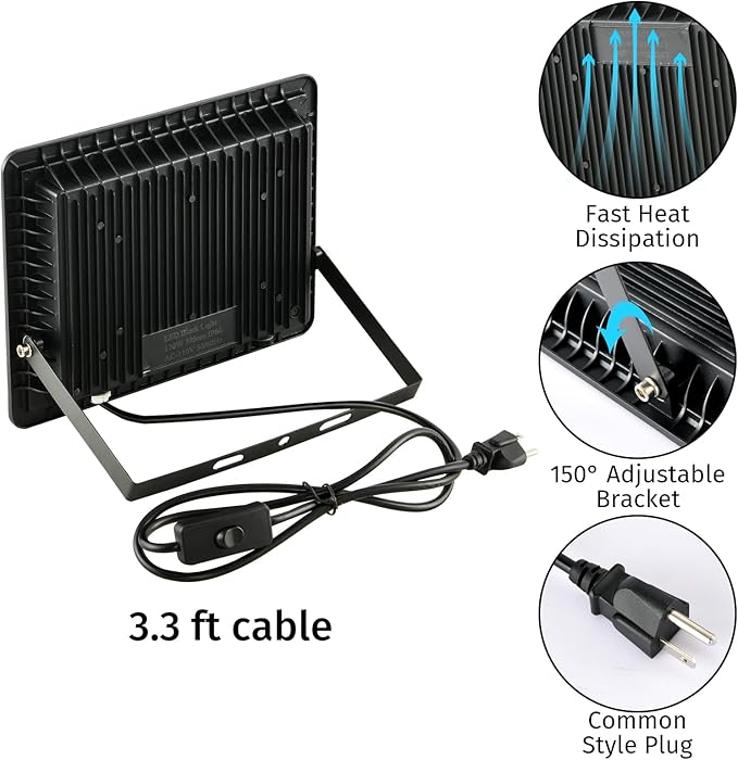Ontesik 120W 395nm UV Black Light