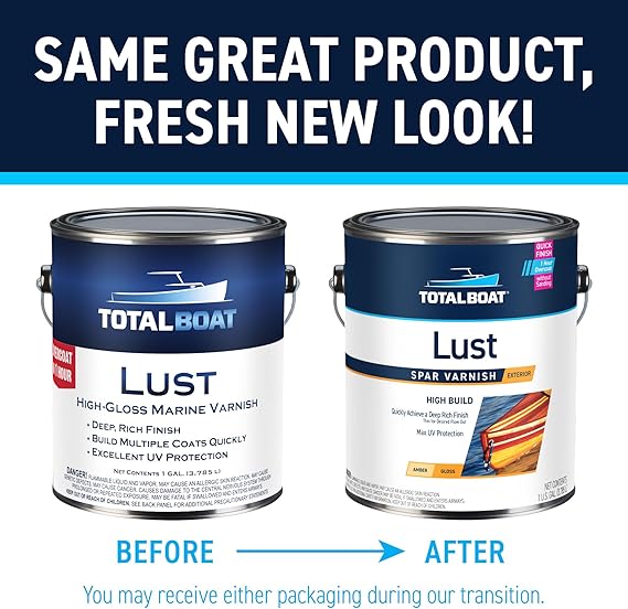 TotalBoat Lust Marine Varnish - High Gloss