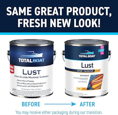 TotalBoat Lust Marine Varnish - High Gloss