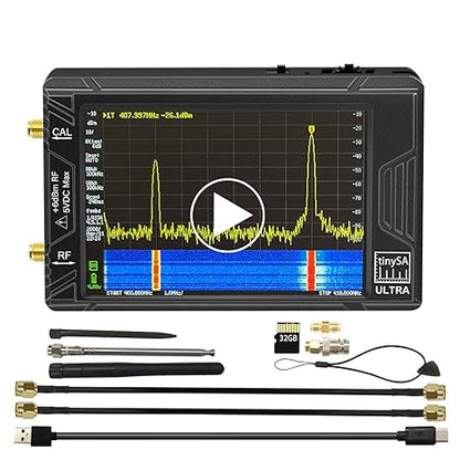 Upgraded TinySA Ultra Spectrum Analyzer