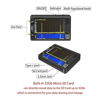 Upgraded TinySA Ultra Spectrum Analyzer