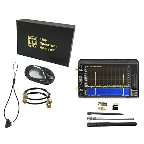 Upgraded TinySA Ultra Spectrum Analyzer